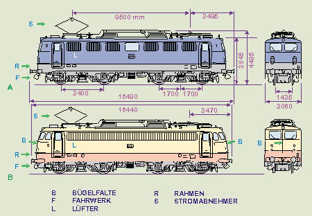 Bauplan Baureihe 110