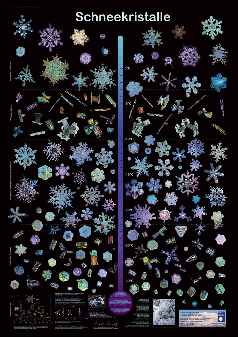 Poster: Schneekristalle