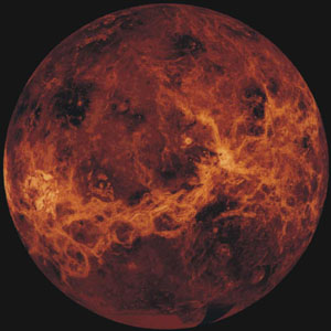 Venus-Radarbild